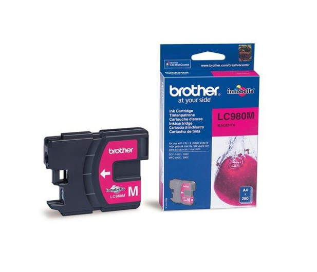 Brother LC980M magenta 260str. - 39067 - zdjęcie 2